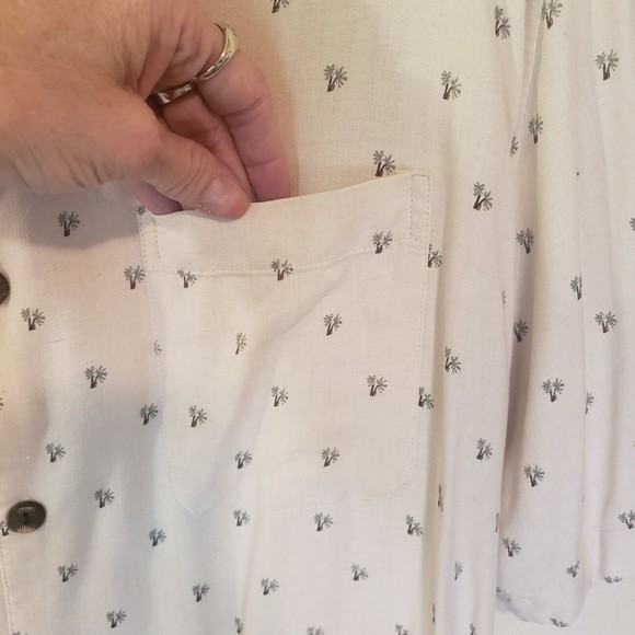 Boca Classics Islandwear 100% Silk Shirt, Short Sleeve Sz XXL - Picture 6 of 11